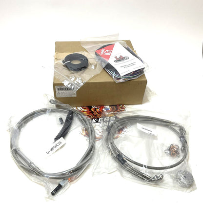 LA Choppers 15-17" APE Hanger 2008-2013 Touring Cable Install Kit LA-8010KT2-16B