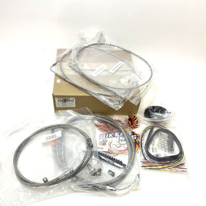LA Choppers 2007-2001 Softail 15"-17" Ape Hanger Cable Install Kit LA-8140KT2-16