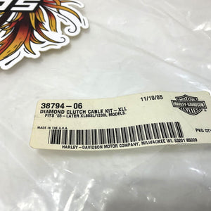 NOS Genuine Harley 2005-2020 Sportster Diamondback Clutch Cable 38794-06