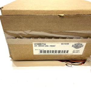 NOS Genuine Harley 31" 10° Front Upper Brake Line 41800710