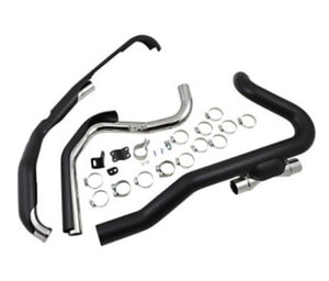 Cobra Powerport 2017up Harley Trike Dual Headpipes Header Raven Black 6256RB