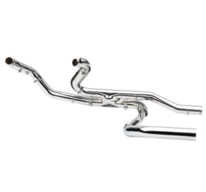 Cobra Powerport Chrome 2017up Harley Trike Dual Exhaust Headpipes Header 6256