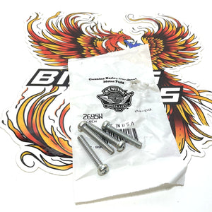 NOS Genuine Harley Shovelhead 4pc Switch Housing Screws 2695W