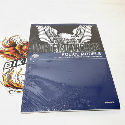 New Harley 2022 Police Models Service Manual 94000938