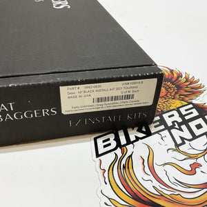 FBI +6" Black Ape Handlebar Cable Installation Kit 2021-2023 Road Glide 109916-B