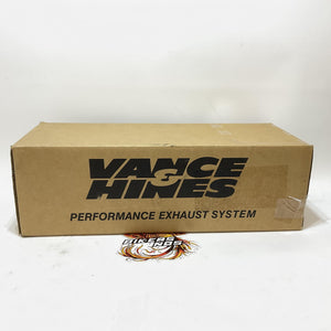 Vance Hines 2018 up Harley Heritage Deluxe 3" Twin Slash Chrome Mufflers 16379
