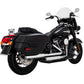 Vance Hines 2018 up Harley Heritage Deluxe 3" Twin Slash Chrome Mufflers 16379