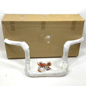 LA Choppers 1-1/4" 1996-2022 Touring Ape Hanger Handlebar 12" Black LA-7321-12B