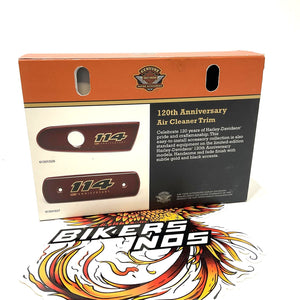 New Genuine Harley 120th Anniversary Air Cleaner Insert Standard Red 61301326