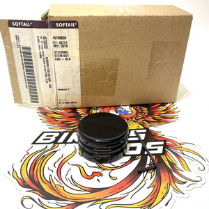 NOS Genuine Harley 2018 Up Softail Steering Stem Bolt Cover Gloss Black 45700050