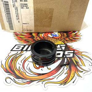 NOS Genuine Harley 2018 Up Softail Steering Stem Bolt Cover Gloss Black 45700050