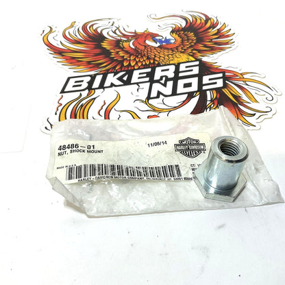 NOS Genuine Harley 2002-2006 V-Rod Shock Mount Nut 48486-01