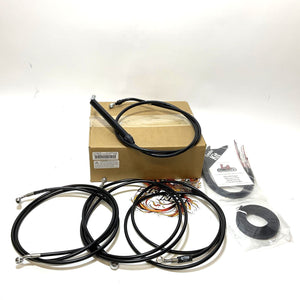 LA Choppers 2021-2022 FLH 15"-17" Ape Handlebar Cable Install Kit LA-8056KT2-16B