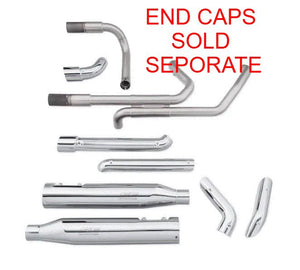 New Harley 2017up Touring Screamin Eagle Chrome Street Cannon Exhaust 65600331