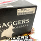 Fat Baggers Inc 1-1/2" EZ Install Flat Top Ape 1" Handlebar 12" Black 607012-B