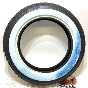 Dunlop D408F Wide Whitewall 130/90B16 Front Motorcycle Tire 43211-09A