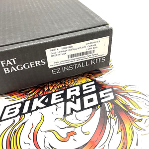 FBI EZ Install Ape Handlebar Kit +4" Black 2021-2022 Harley Road Glide 109914-B