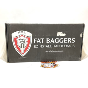 Fat Baggers Inc 1-1/2" Black EZ Flat Top Handlebar 16" 2018-2020 FLHRXS 608016-B
