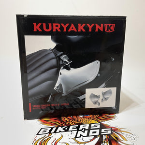 Kuryakyn Harley 2018 Up Softail Reflective Smoke Saddle Shields 5789 48-5142