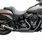 D&D Bob Cat Black 2-Into-1 Exhaust 2018-2025 M8 Softail 636Z-31B