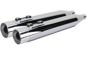NEW Two Brothers Comp S 2017 Up Harley Touring Chrome Mufflers 005-4560499D-P