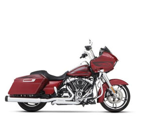 Rinehart Chrome 4.5 in Slimline Duals Exhaust System 2017 Up Touring 100-1412C