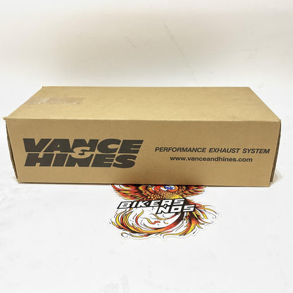 Vance & Hines Exhaust Muffler Adapter Kit 2017-2022 Harley Trike Black 46784