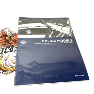 New Harley 2017 Police Models Service Manual 94000387