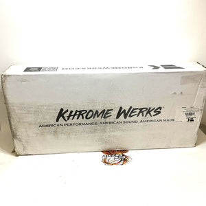 Khrome Werks Aggressor 2into2 Crossover Headers Chrome 2017-2025 Touring 200420