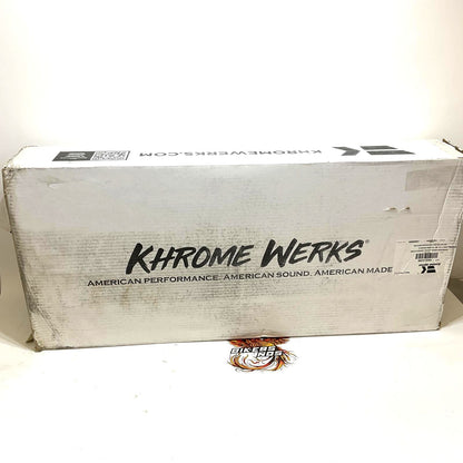 Khrome Werks Aggressor 2into2 Crossover Headers Chrome 2017-2025 Touring 200420