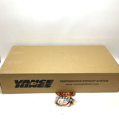 NEW Vance Hines Harley 2009-2016 Touring Power Duals Headpipes Black 46832