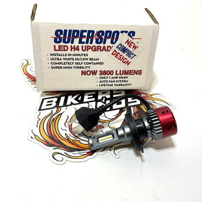 NEW Wixtech Super Spot LED Replacement H4 Bulb 44190