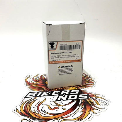 V-Twin 2001-2007 Harley Replacement Fuel Filter 61001-01 35-6104