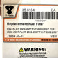 V-Twin 2001-2007 Harley Replacement Fuel Filter 61001-01 35-6104