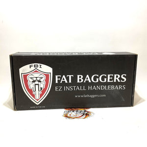 Fat Bagger Inc 12" Ape Handlebar 1-1/4" EZ Install Pointed Top Kit 909212-B