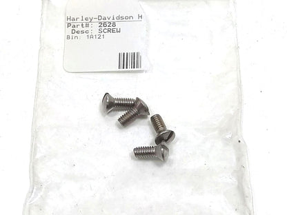 NOS Genuine Harley Shovelhead 4pc Timing Cover/Master Cylinder Cover Screws 2628