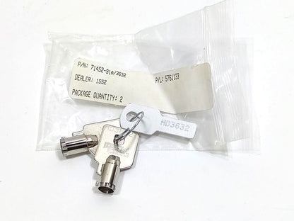 NOS Genuine HARLEY DAVIDSON BARREL KEY OEM CODE 3632 71452-91A