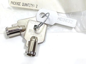 NOS Genuine HARLEY DAVIDSON BARREL KEY OEM CODE 3632 71452-91A