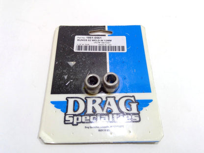 Drag Specialties Oxygen Sensor Bungs Weld in 12mm 1861-0561