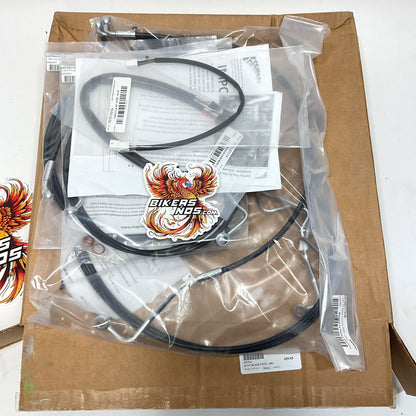 Magnum 2017-2020 Touring 12"-14" Ape Hanger Handlebar Cable Install Kit 489841