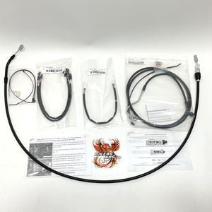 Magnum 2021 Touring 12"-14" Ape Hanger Handlebar Cable Install Kit 4861171