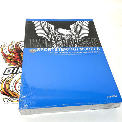 New Harley 2022 Sportster RH Electrical Diagnostic Manual 94000999