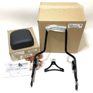 New Genuine Harley Black 2009 Up Touring Passenger Backrest 54247-09A 52300733