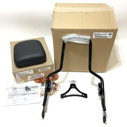 New Genuine Harley Black 2009 Up Touring Passenger Backrest 54247-09A 52300733