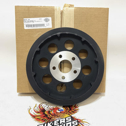Genuine Harley 1991-1999 Sportster Black 61 Tooth Belt Drive Sprocket 40213-91