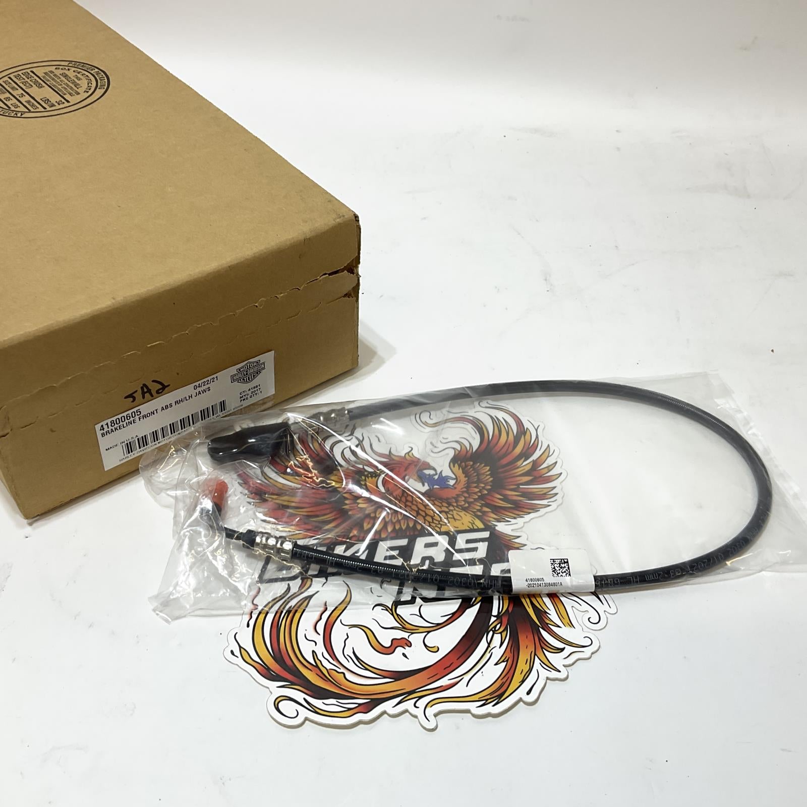 NOS Genuine Harley Softail 2018-2024 Upper Front ABS Brake line 418006