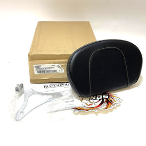 NEW Genuine Harley 1997 Up Touring CVO Leather Passenger Backrest Pad 52300300