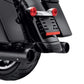 NOS Genuine Harley 2009-2016 Touring Satin Black Anodized 4" End Caps 65100028