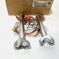 NOS Genuine Harley Chrome Tall Handlebar Riser Kit for 1" Handlebars 56223-98