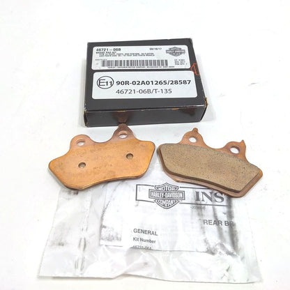 NOS Genuine Harley 2006-2007 Softail Brake Pad Kit 46721-06B